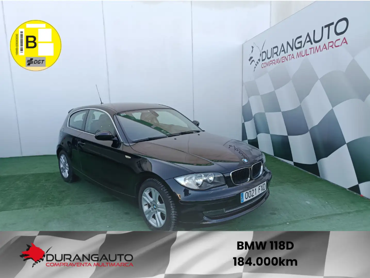 BMW 118 118d Negro - 1