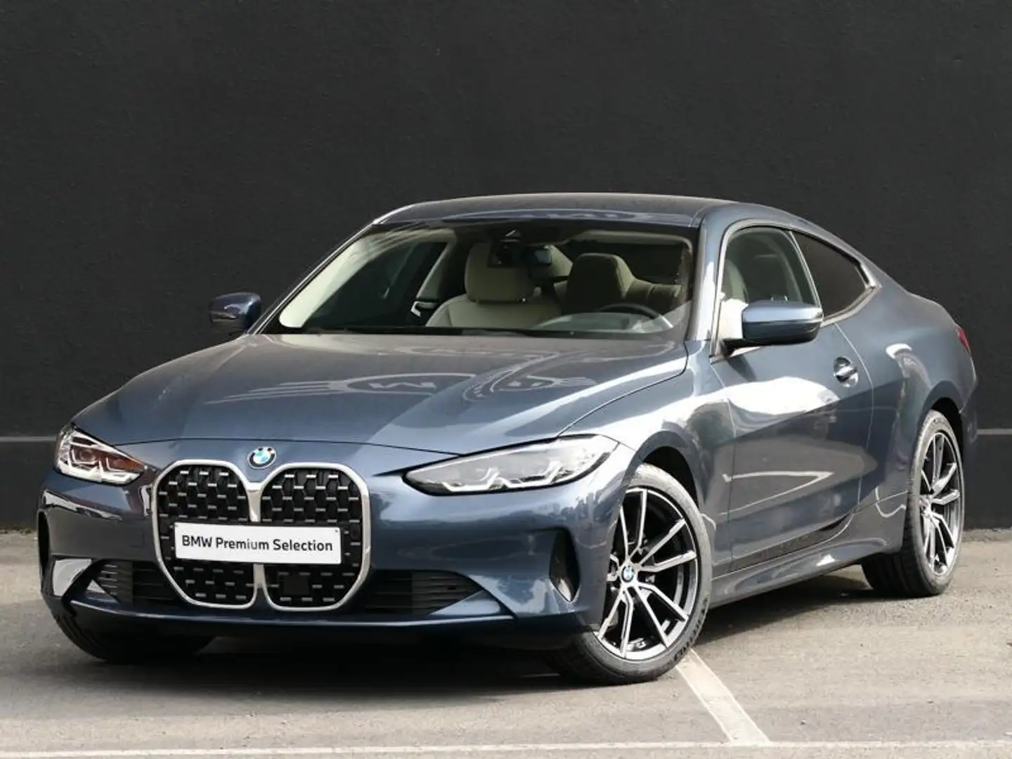 BMW 420 Coupé Bleu - 1