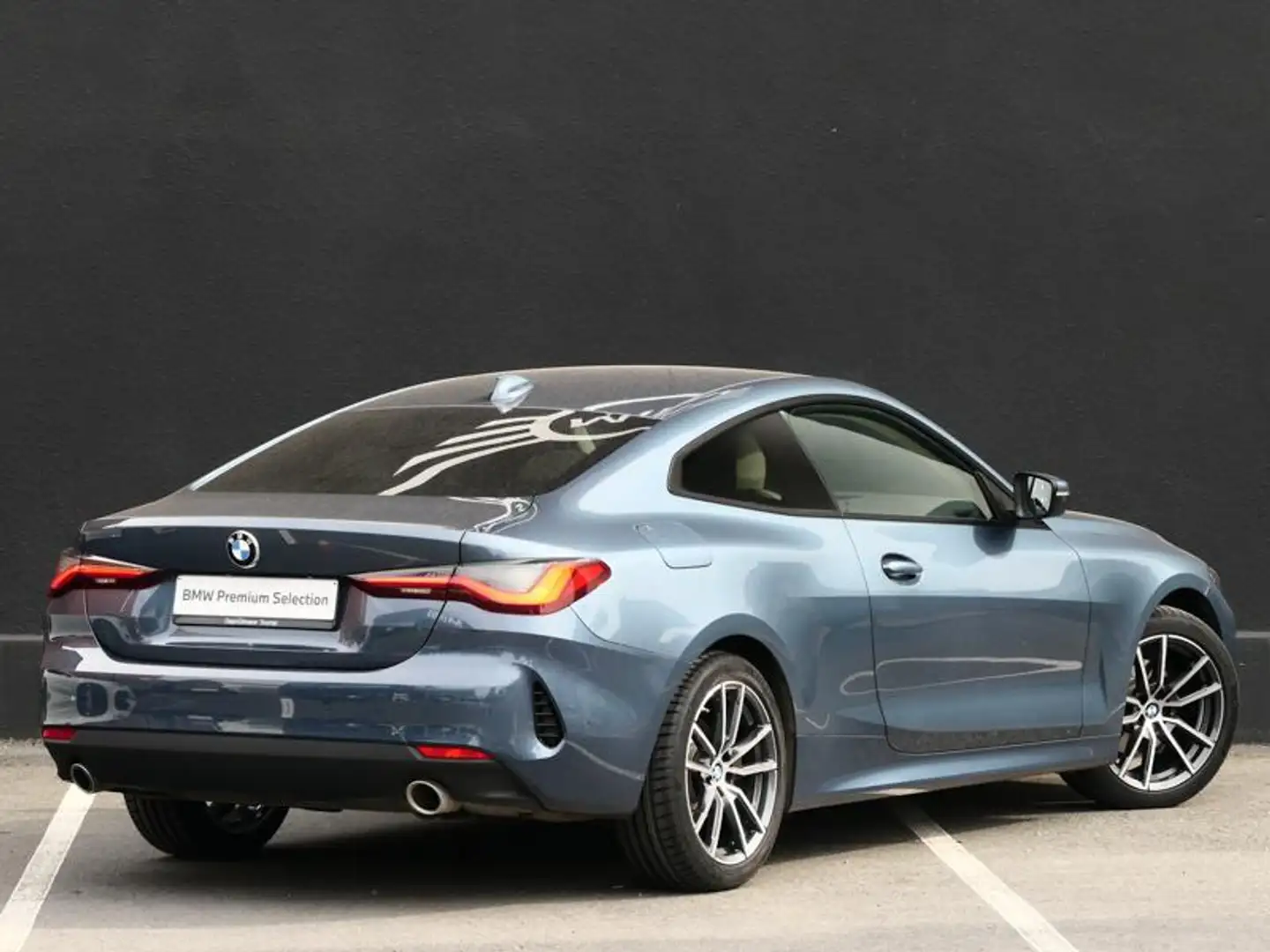 BMW 420 Coupé Bleu - 2