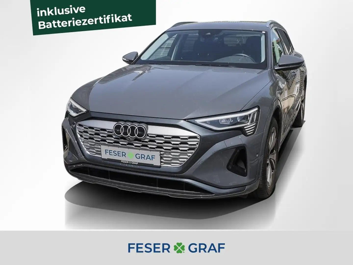 Audi Q8 e-tron 50 qu. advanced AHK Matrix Navi RüKa Gris - 1