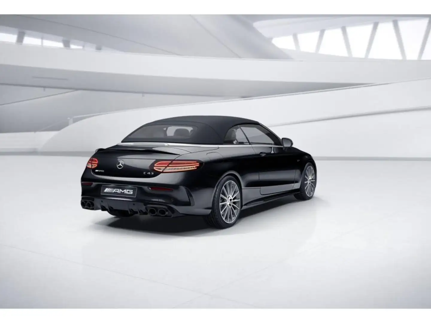 Mercedes-Benz C 43 AMG AMG C 43 4MATIC Cabriolet /Perf-AGA/Comand/Wide Nero - 2