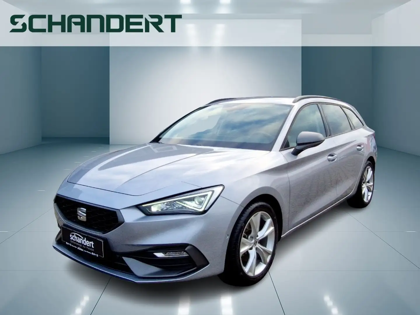 SEAT Leon Sportstourer 1.5 TSI FR LED Navi PLA Klimaauto Silber - 1