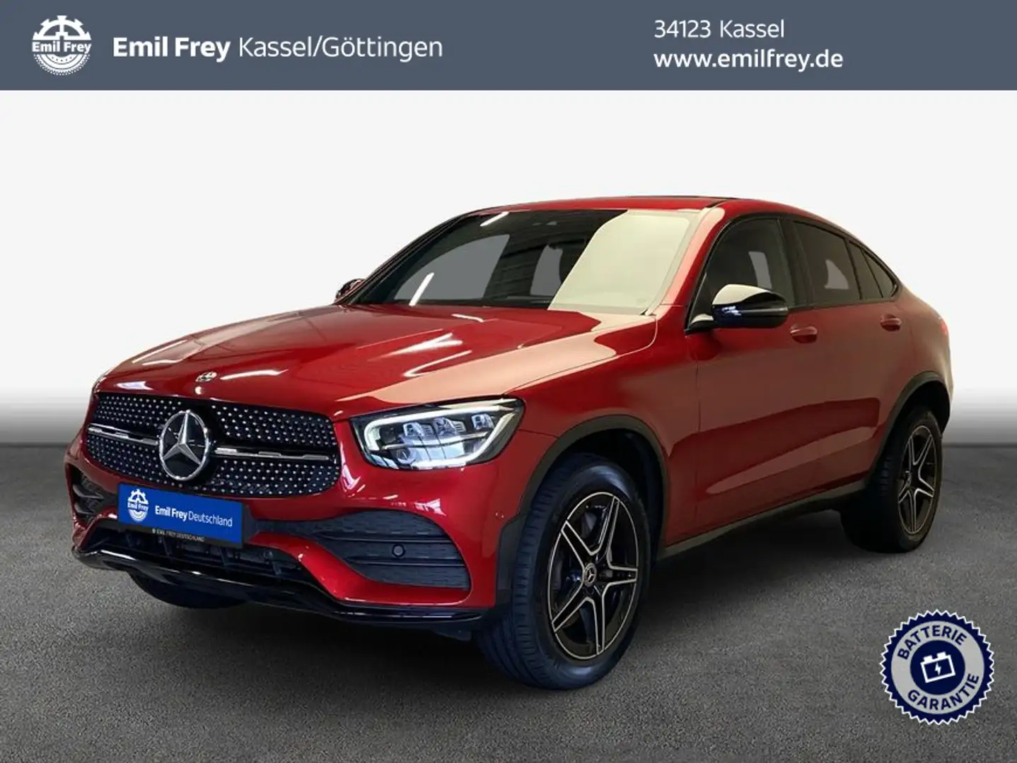 Mercedes-Benz GLC 300 GLC-Coupe Rot - 1