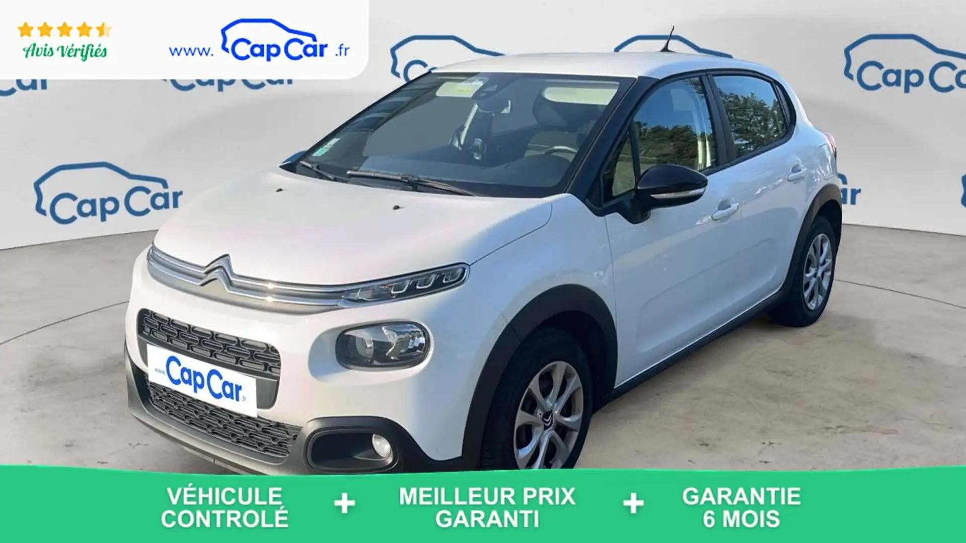Citroen C3 1.2 PureTech 82 Feel Blanc - 1