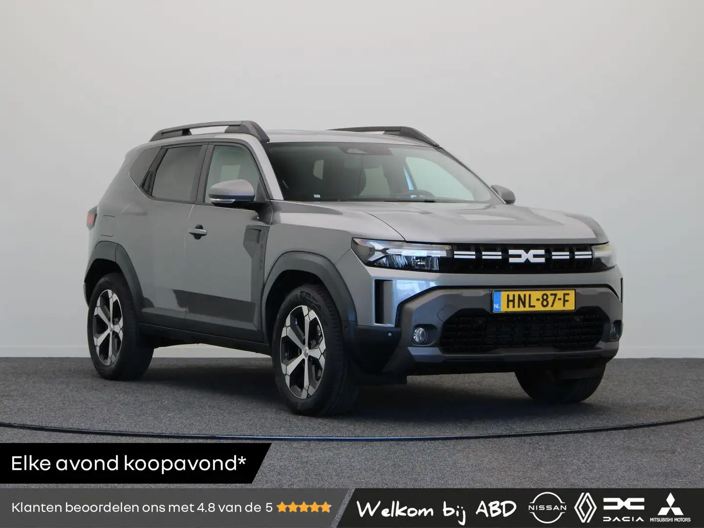 Dacia Duster 1.6 Hybrid 140 Journey | Apple Carplay | Android A Grijs - 1
