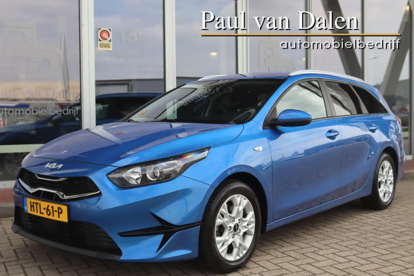 Kia Ceed SW / cee'd SW 1.0 T-GDi 120PK MHEV AUTOMAAT DYNAMICLINE Navi Car Blauw - 1