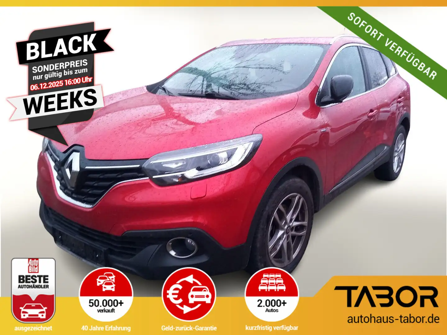 Renault Kadjar 1.2 TCe 130 EDC Limited Nav SHZ PDC LM17Z Rot - 1
