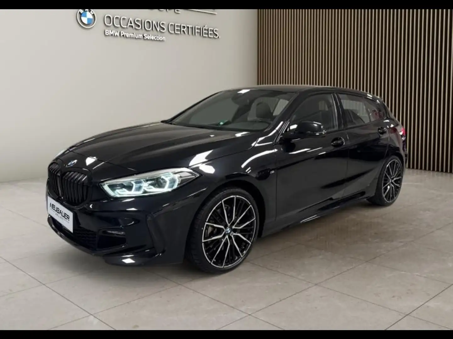 BMW 120 120iA 178ch M Sport DKG7 9cv Zwart - 1