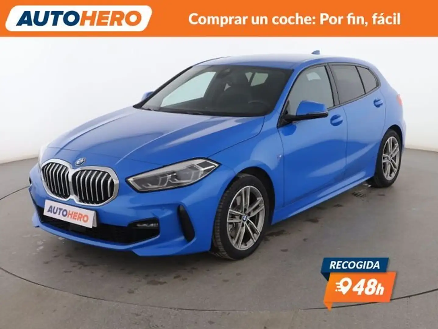 BMW 118 118d M Sport Bleu - 1