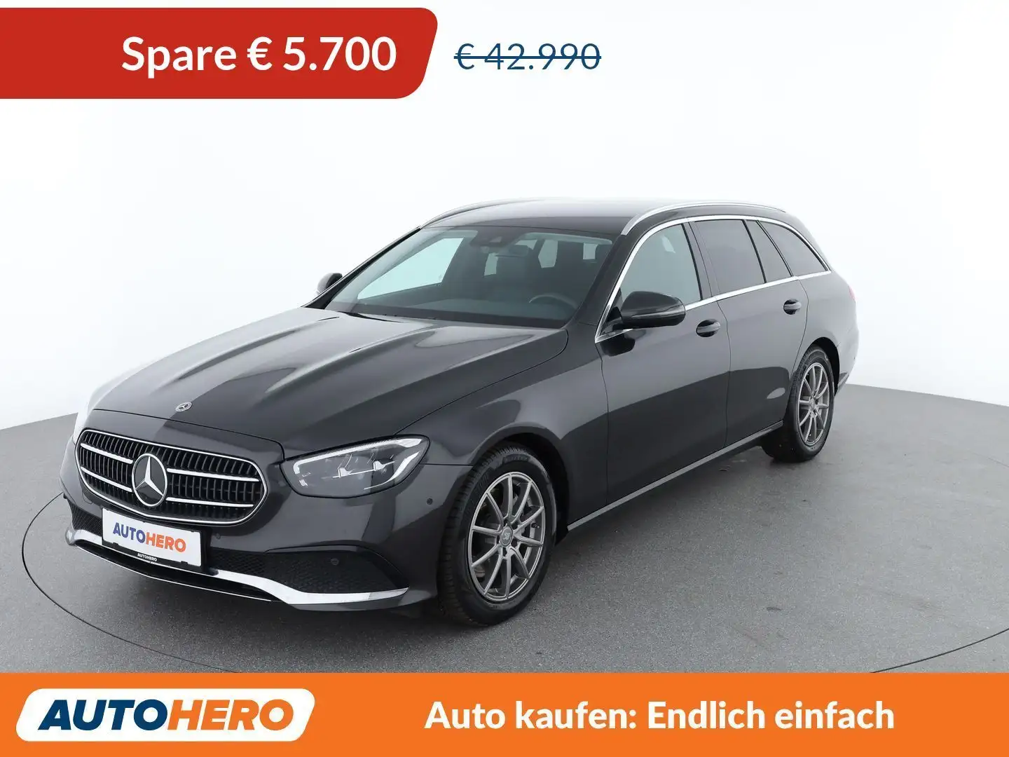 Mercedes-Benz E 220 E 220 d Mild-Hybrid T 4Matic Avantgarde Grau - 1