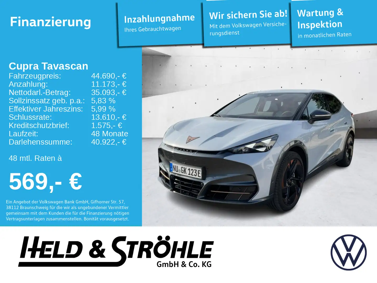 CUPRA Tavascan VZ 4Drive 77kWh PANO HUD WÄPU Weiß - 1