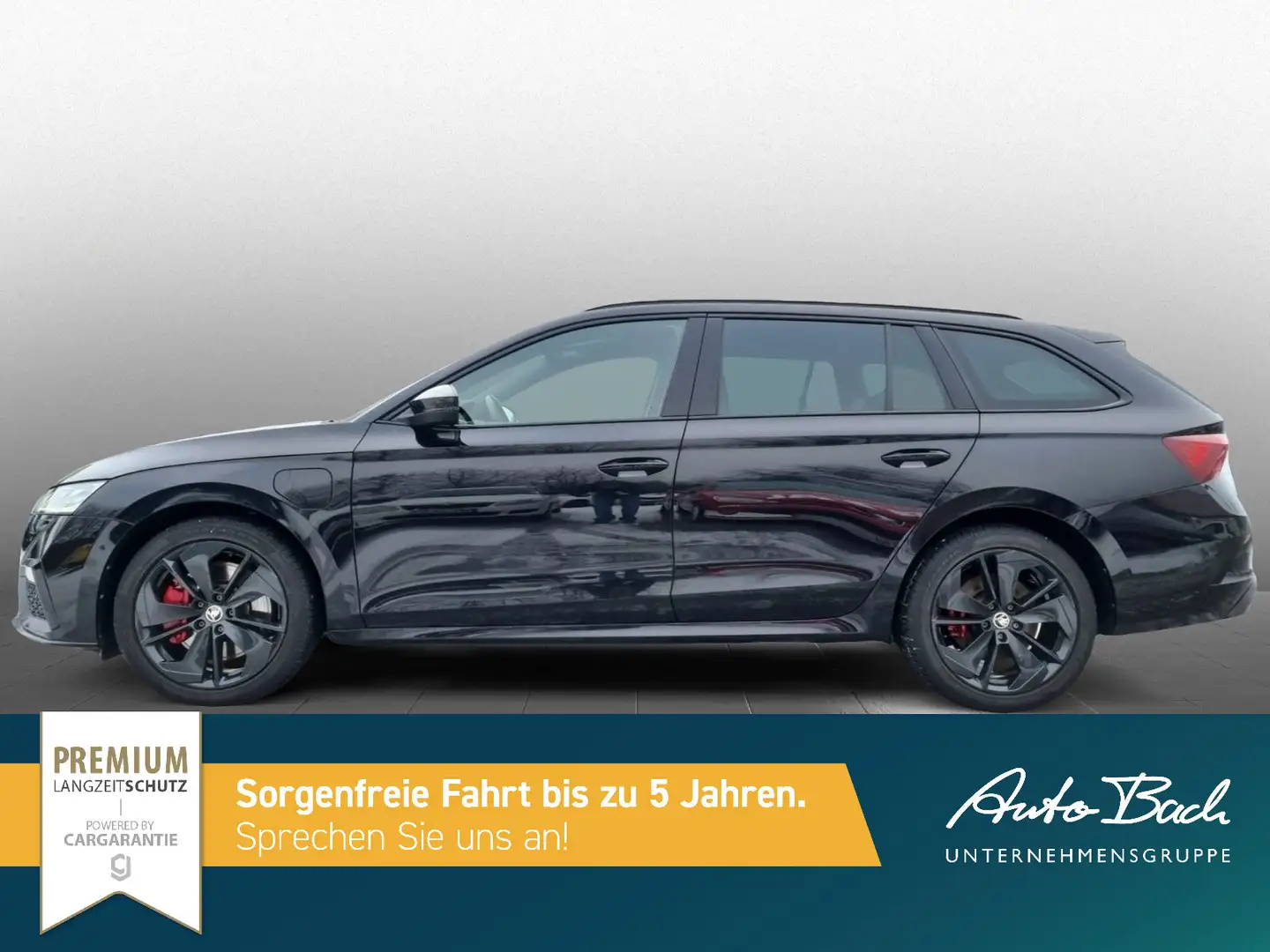 Skoda Octavia Combi RS 1.4TSI iV Navi LED HuD EPH GRA Schwarz - 2