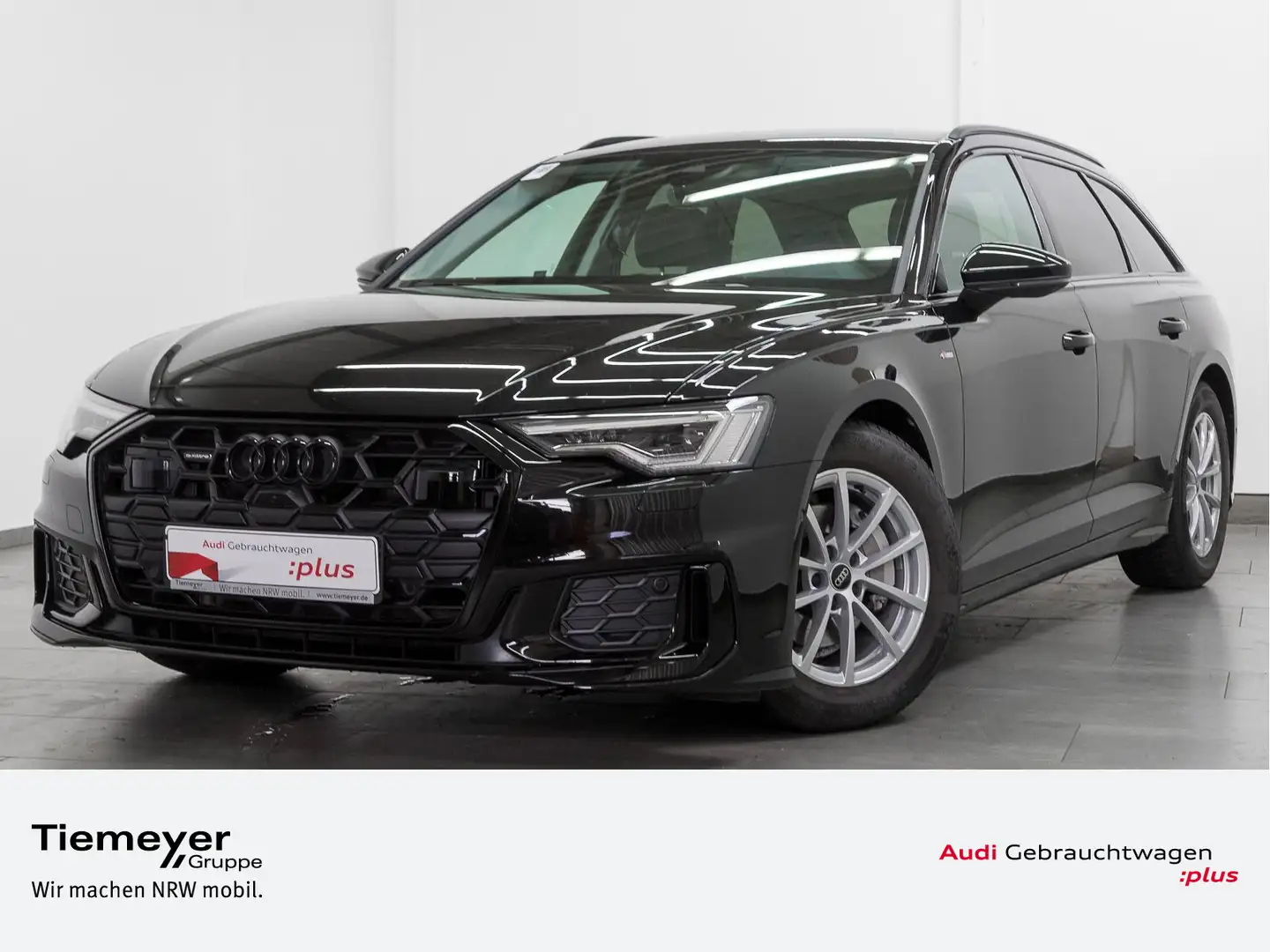 Audi A6 40 TDI Q S LINE LM20 MATRIX HuD 360° Schwarz - 1