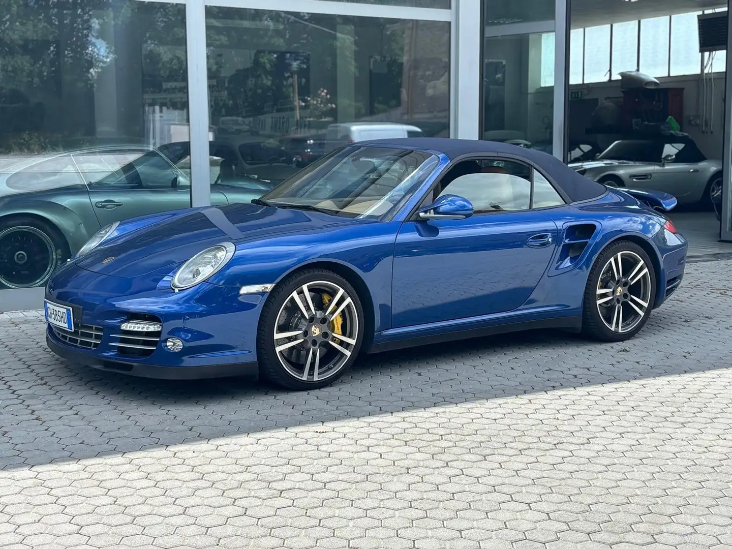 Porsche 997 TURBO S Niebieski - 1