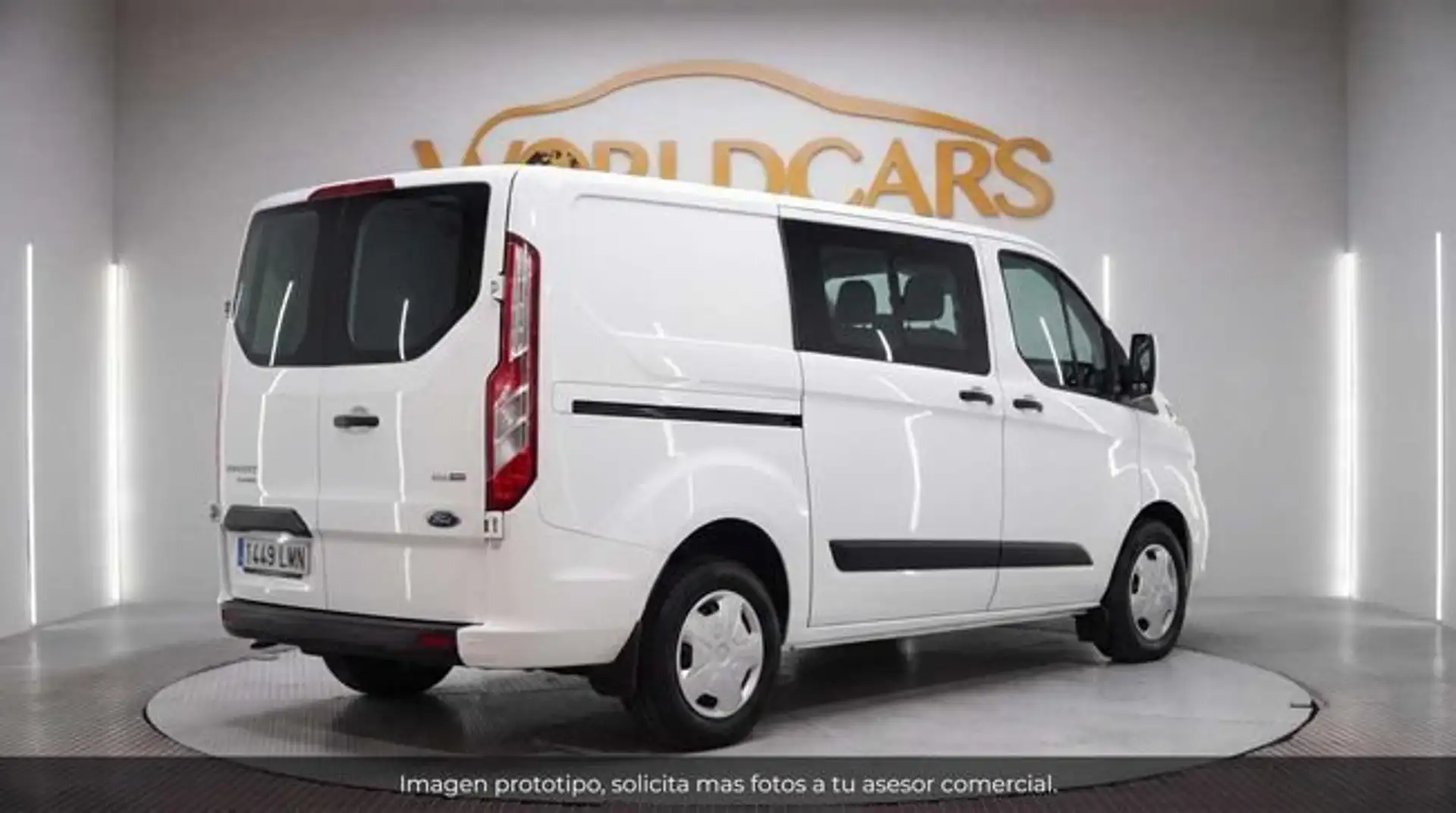 Ford Transit Custom combi 2.0 tdci 320 l1 trend 170 cv Blanco - 2