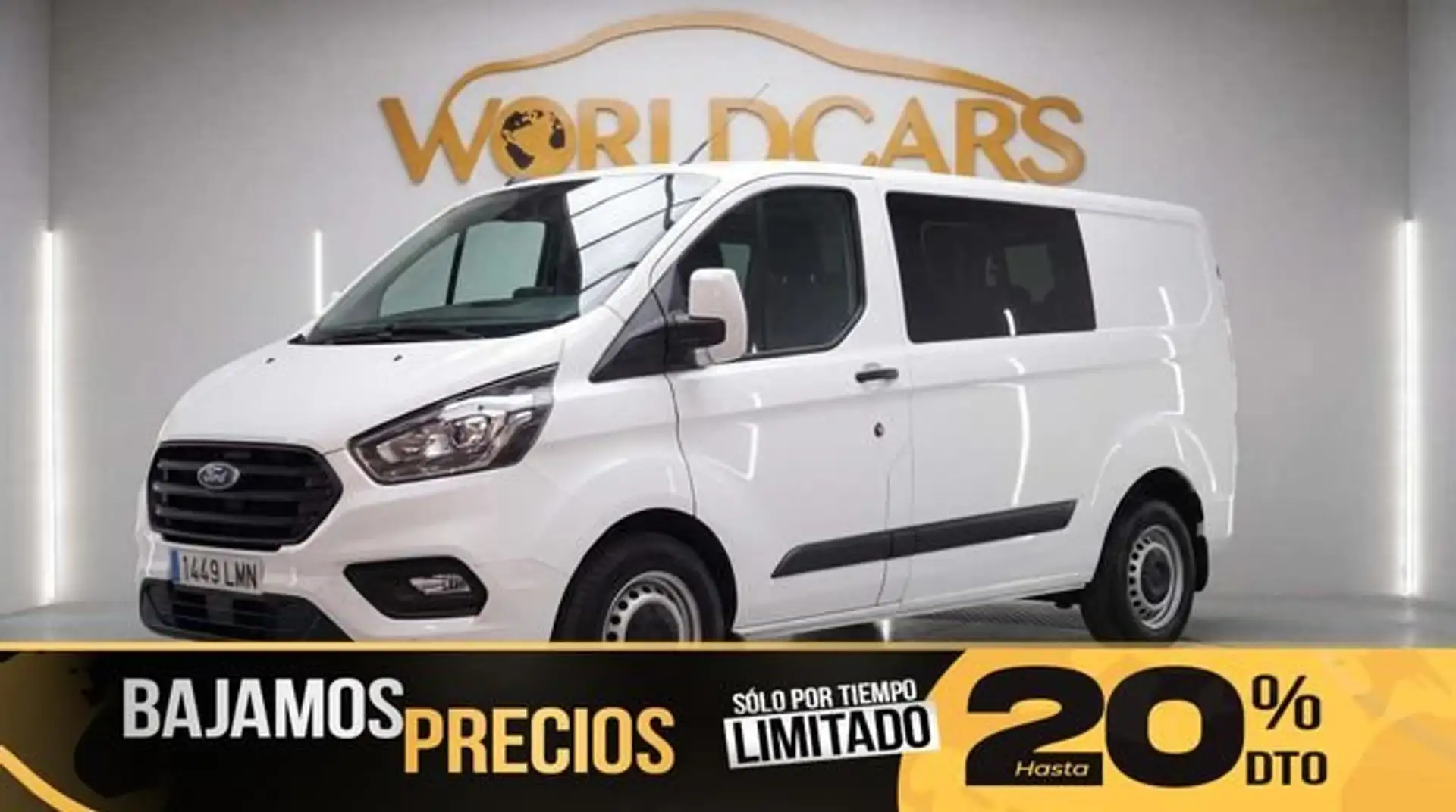 Ford Transit Custom combi 2.0 tdci 320 l1 trend 170 cv Blanco - 1