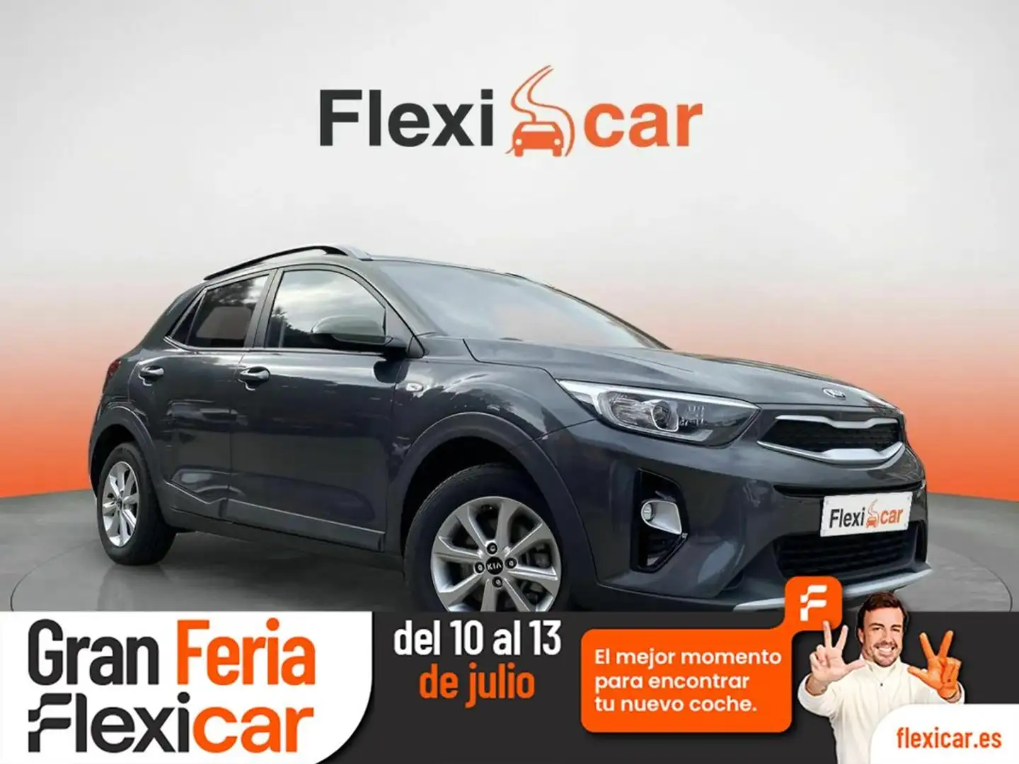 Kia Stonic 1.2 CVVT Eco-Dynamic Drive 84 Gris - 1