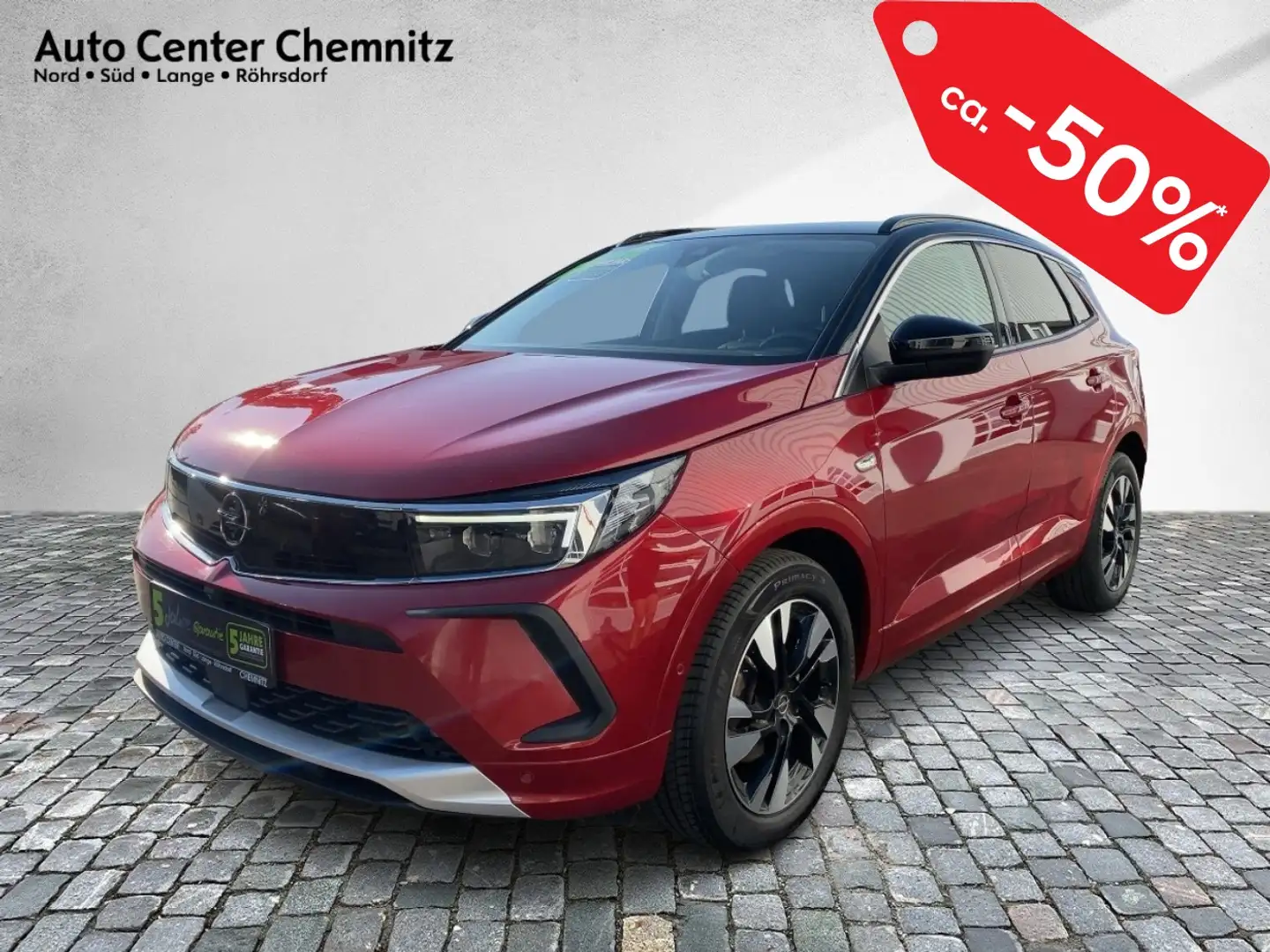 Opel Grandland AT8 Ultimate Matrix/Leder/Navi/Ergo/Kam Rot - 2
