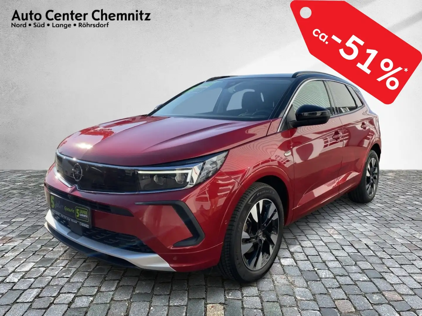 Opel Grandland AT8 Ultimate Matrix/Leder/Navi/Ergo/Kam Rojo - 2