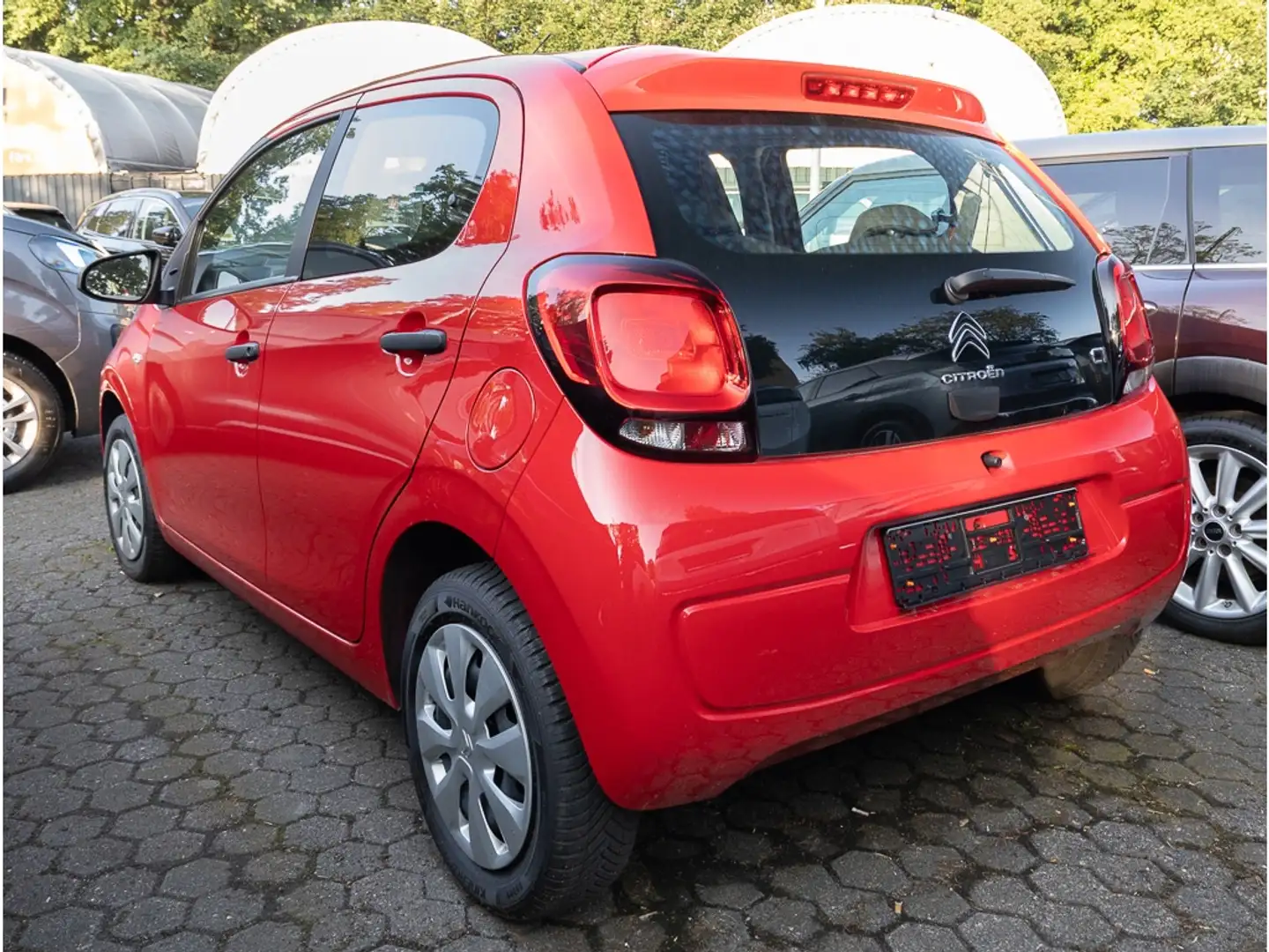 Citroen C1 Live 1.0 VTi +ALLW+BT+ISOFIX+HSA+ Czerwony - 2