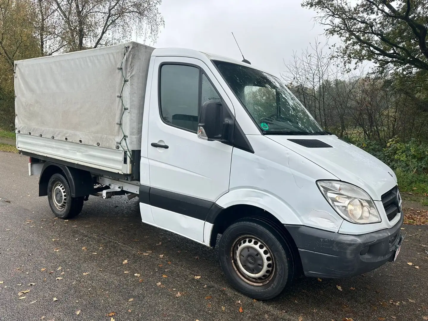 Mercedes-Benz Sprinter *316 CDI*Pritsche-Plane*Guten-Zustand* Weiß - 2