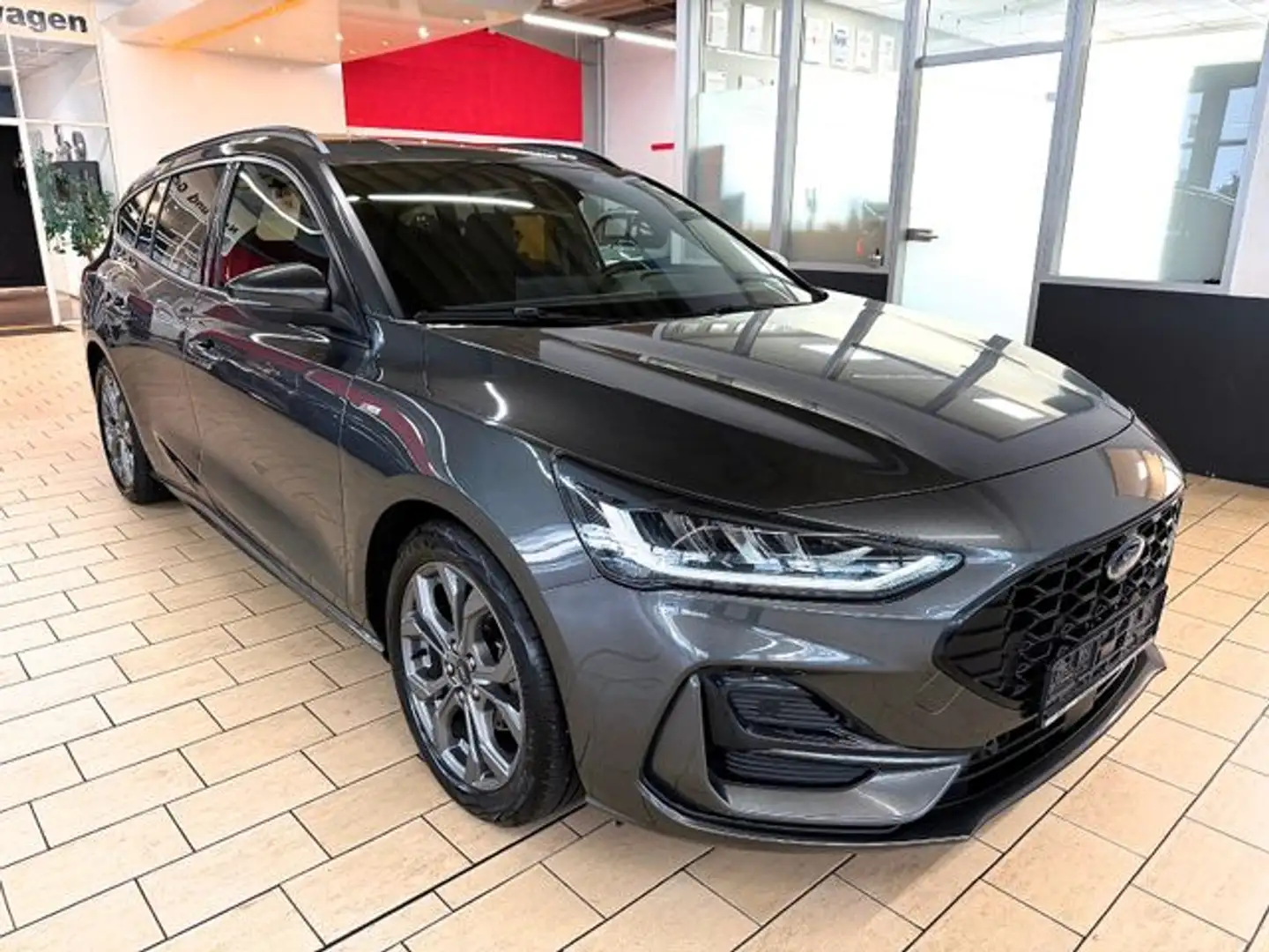 Ford Focus ST-LINE *AUTOM+NAVI+LED+KLIMAAUT+SITZH+17* Gris - 1