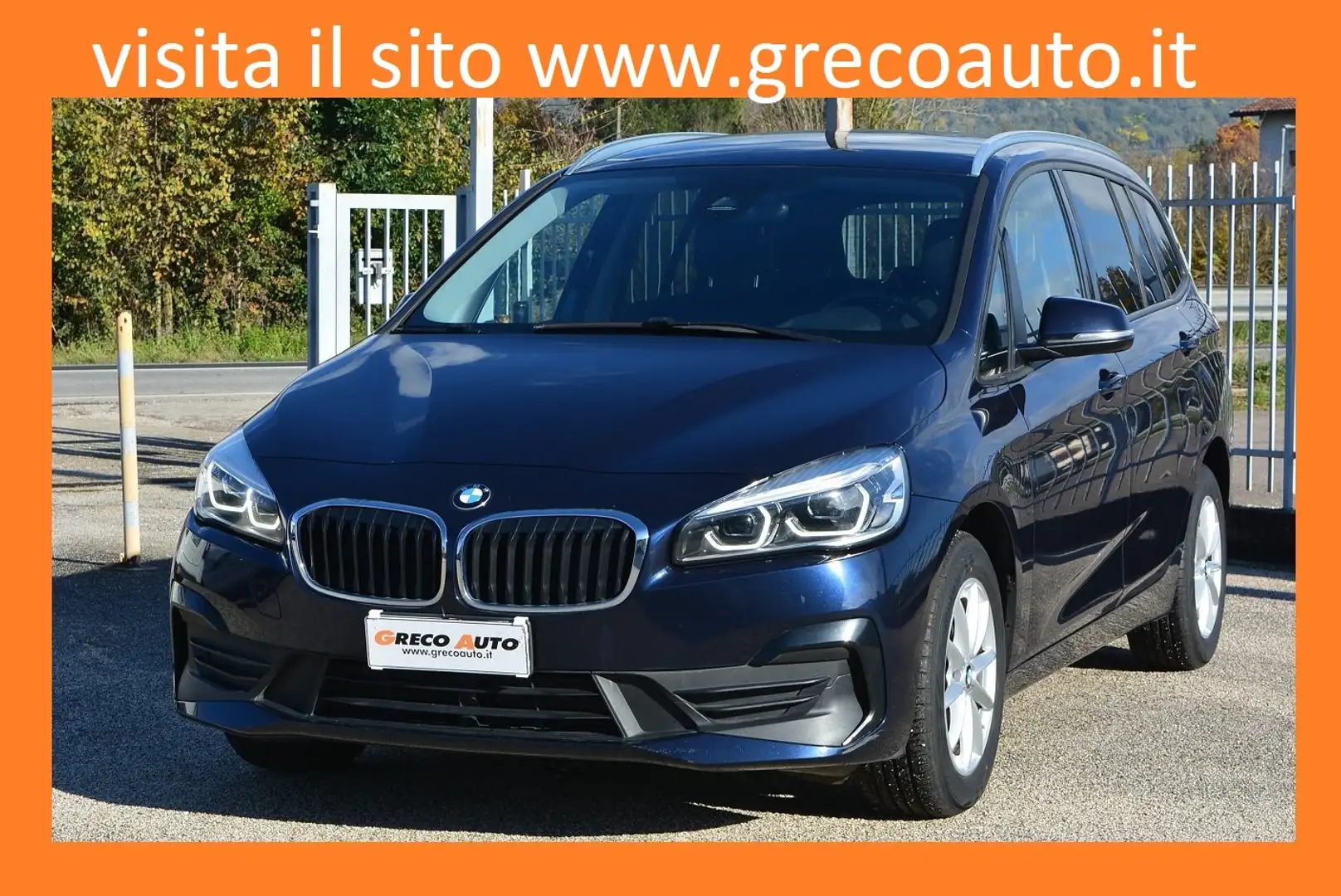 BMW 216 d Gran Tourer Advantage 7 posti Blu/Azzurro - 1