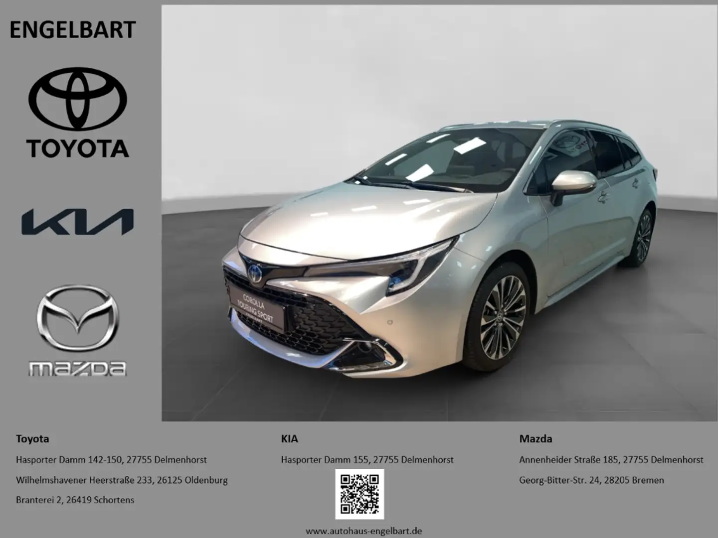 Toyota Corolla TS 2.0 Hybrid Team D Technik Paket Argent - 1
