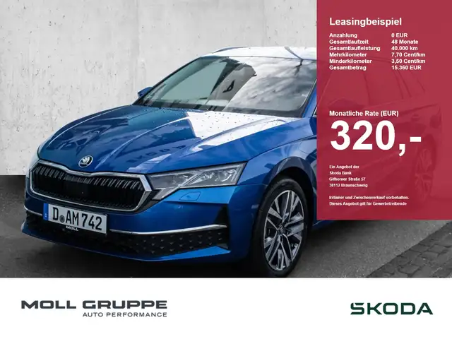 2026 Skoda Octavia in Blue for sale