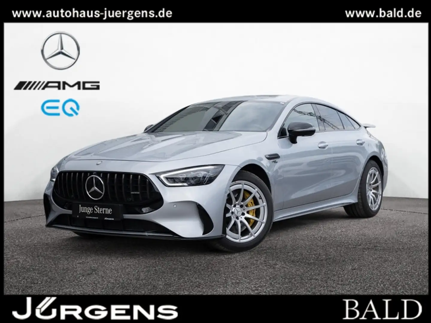Mercedes-Benz AMG GT 43 4M+ V8-Style/Perf-Sitz/Aero/Night/Memo Silber - 2