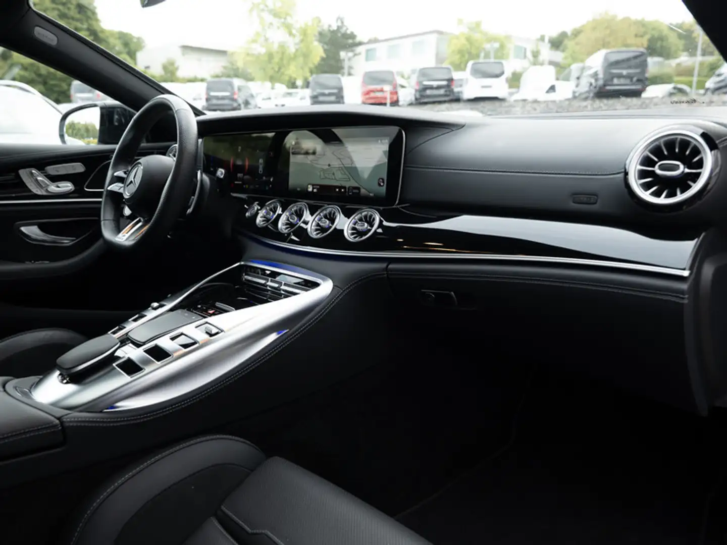 Mercedes-Benz AMG GT 43 4M+ V8-Style/Perf-Sitz/Aero/Night/Memo Zilver - 2