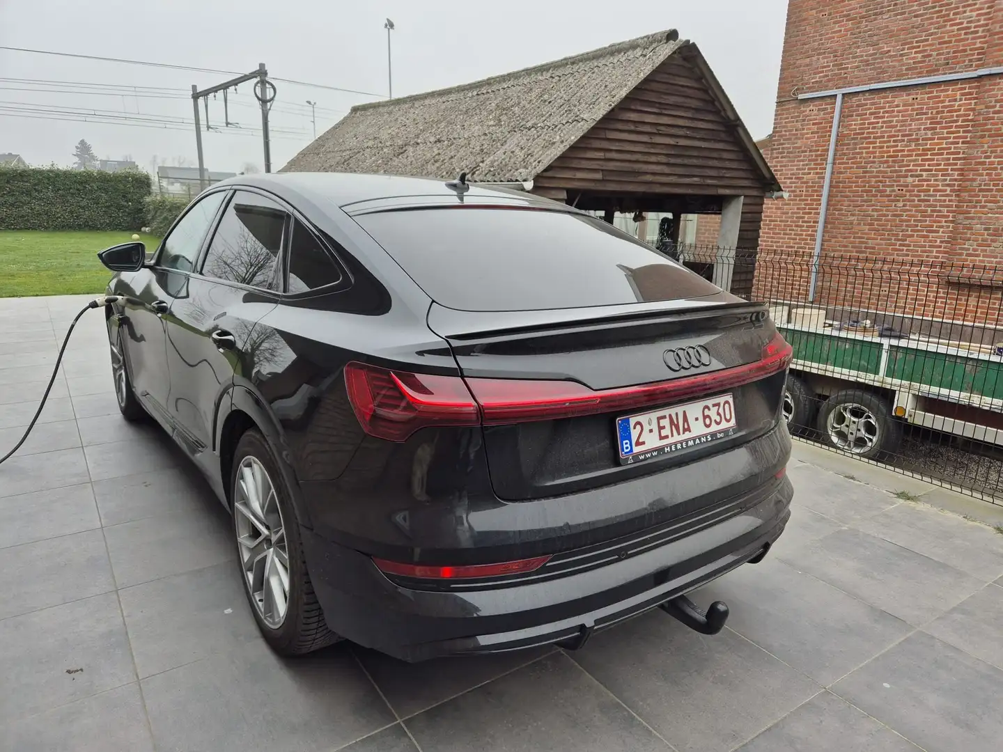 Audi e-tron e-tron 55 quattro S line black Noir - 1