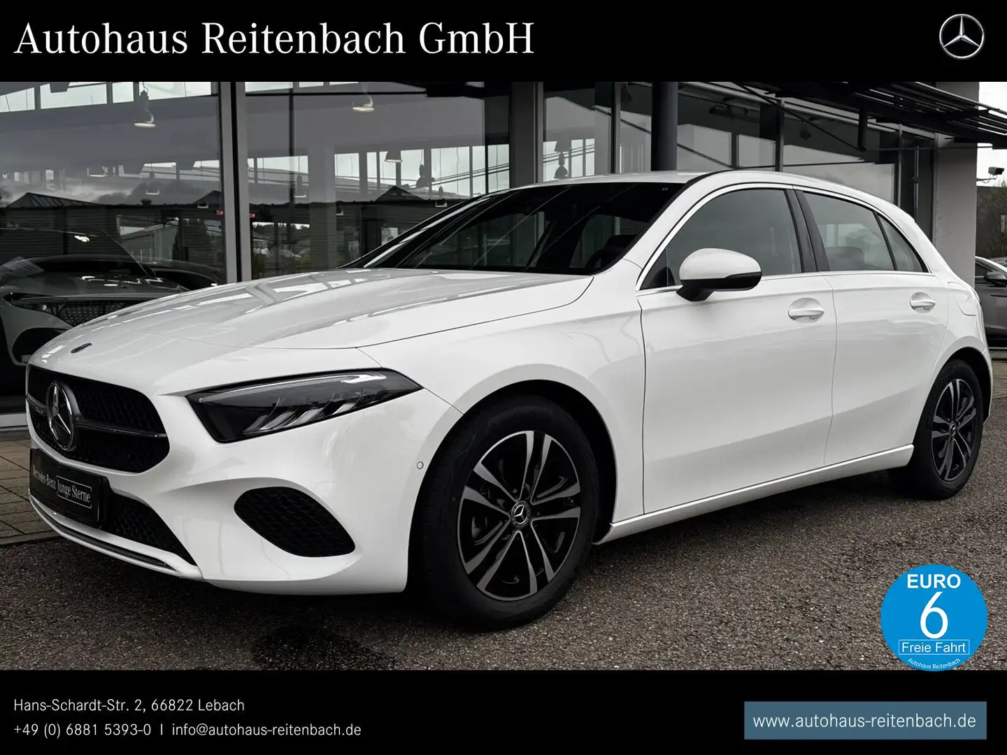 Mercedes-Benz A 180 A180 PROGRESSIVE+KAMERA NAVI+LED+LENKRAD&SITZHZG Weiß - 1