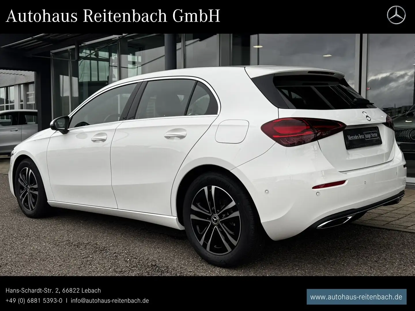 Mercedes-Benz A 180 A180 PROGRESSIVE+KAMERA NAVI+LED+LENKRAD&SITZHZG Weiß - 2