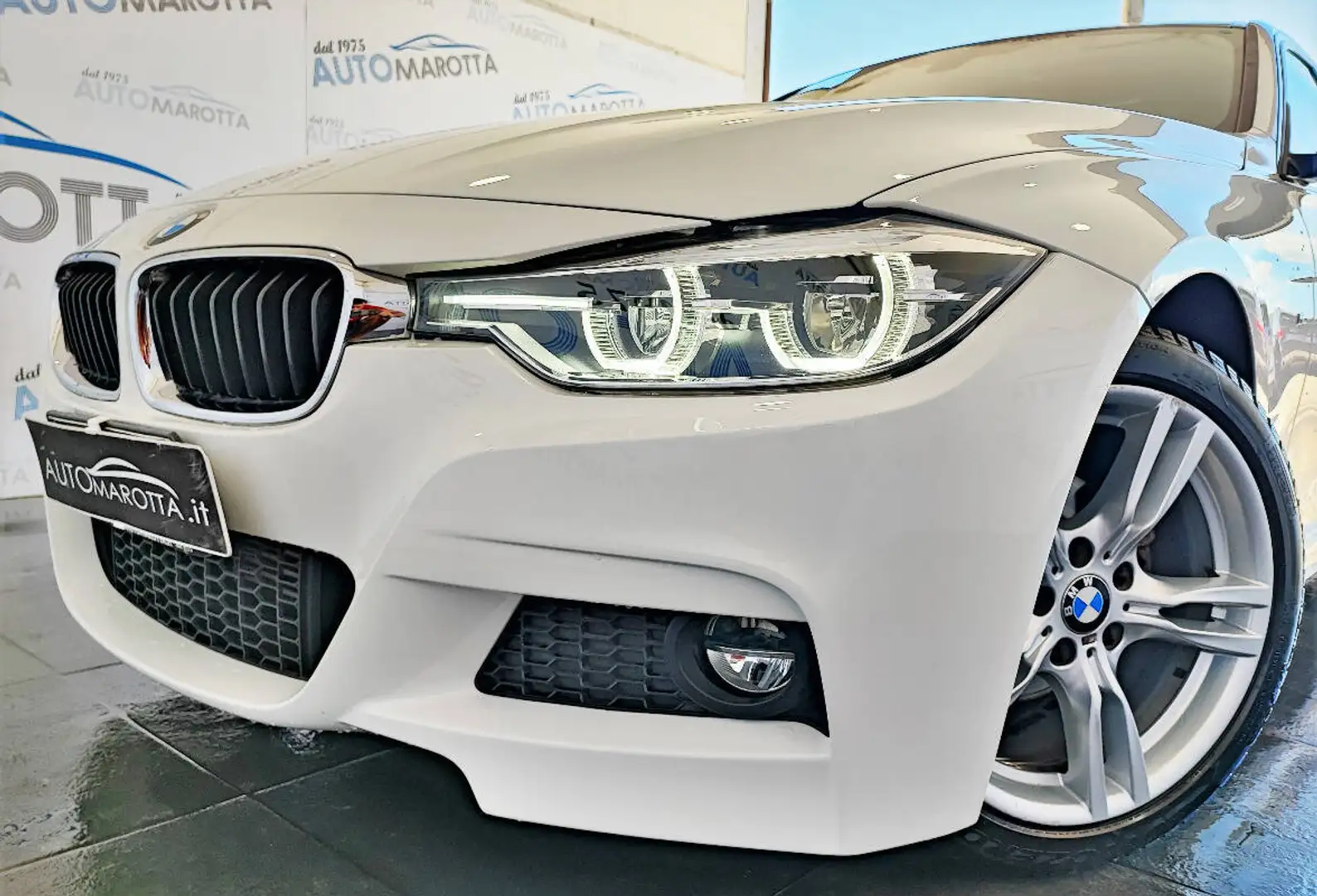 BMW 316 316d Msport TAGLIANDI BMW! Bianco - 2