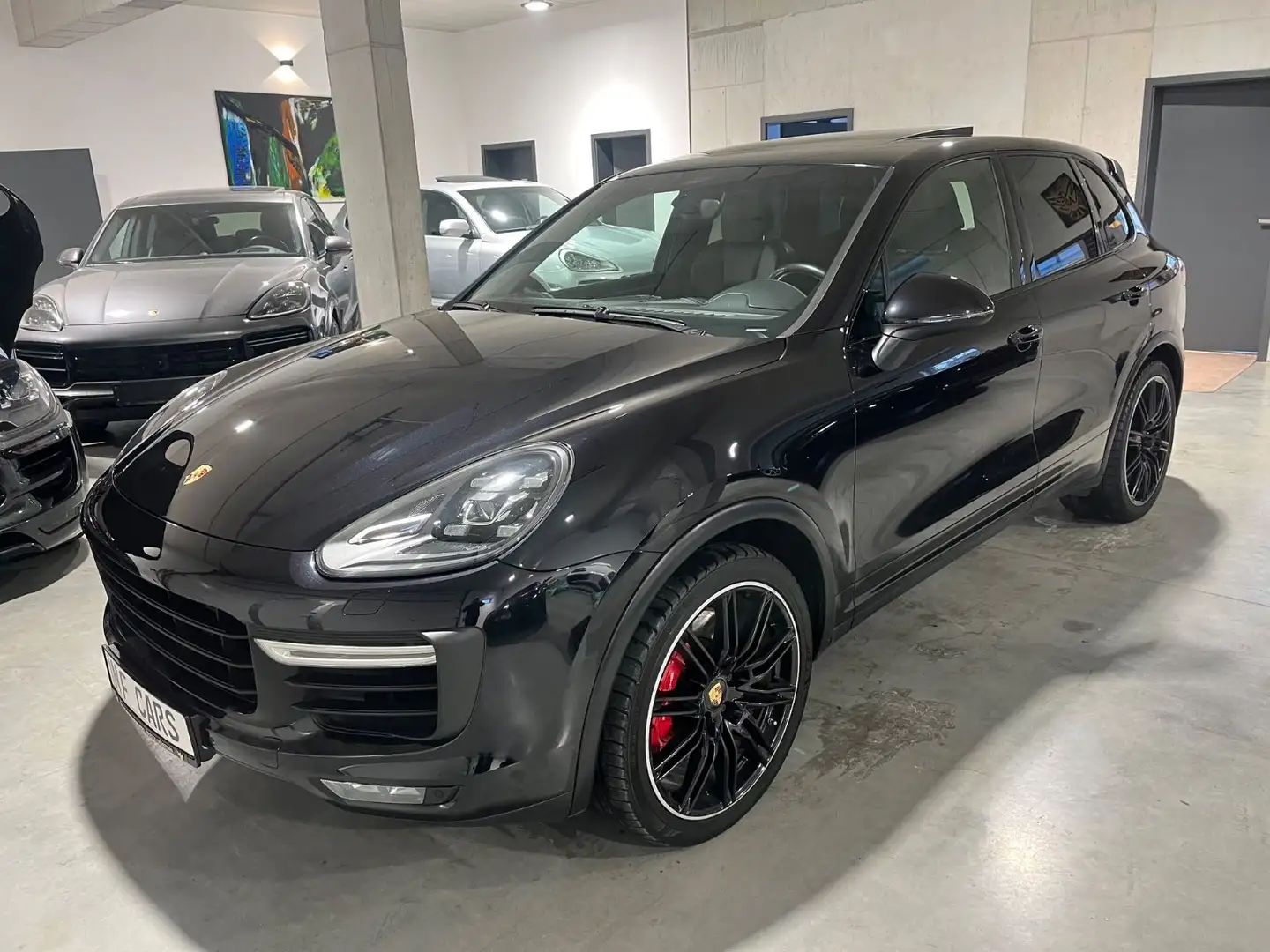 Porsche Cayenne Turbo 4.8 Facelift EURO6 LED SH-gepfl Schwarz - 2