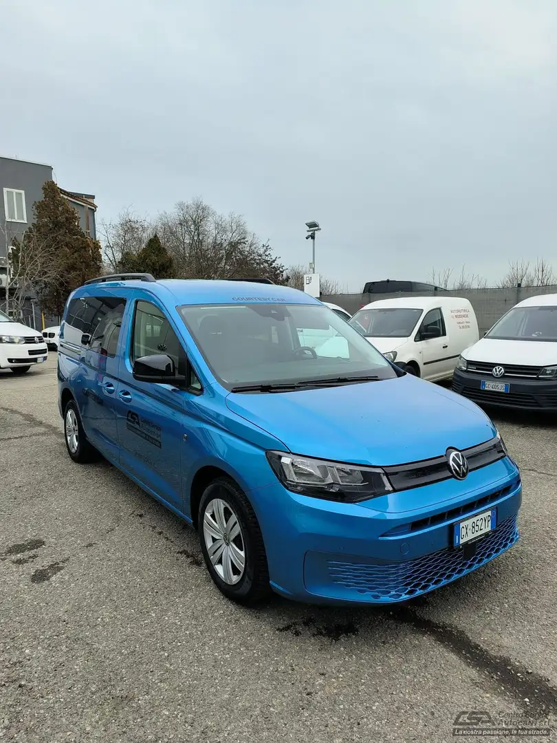 Volkswagen Caddy Caddy 2.0 TDI 122 CV DSG Space Maxi Blau - 2