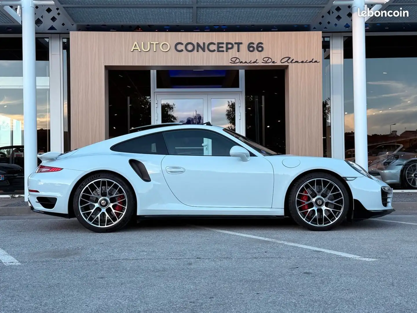 Porsche 991 991 TURBO S 3.8 520 Ch PACK AERO Wit - 1