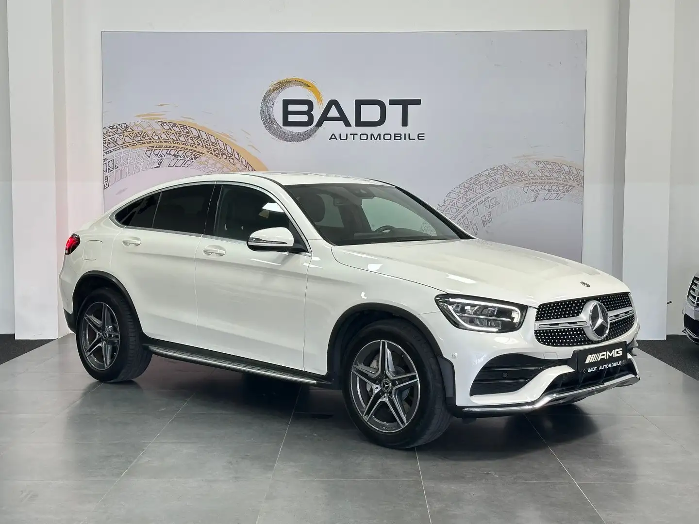Mercedes-Benz GLC 300 d 4Matic AMG LINE Burmester Kamera DTR Blanc - 1