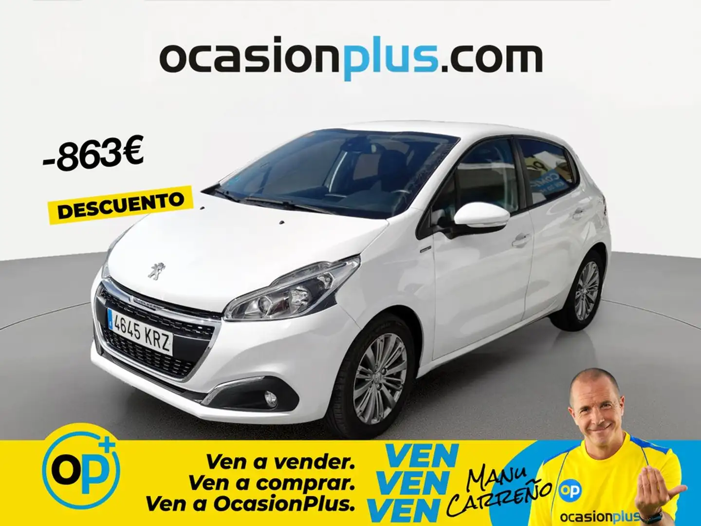 Peugeot 208 1.2 PureTech S&S Signature 82 Blanco - 1