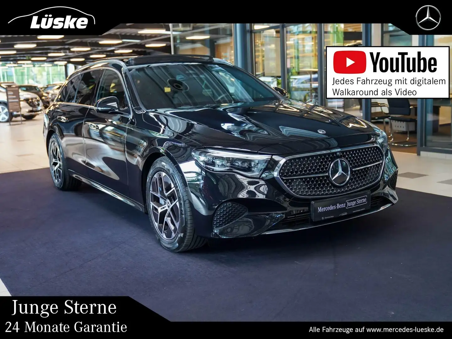 Mercedes-Benz E 450 E 450 d T 4M AVANTGARDE Leder 360° DIGITAL LIGHT Schwarz - 1