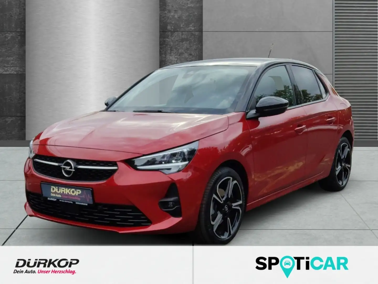 Opel Corsa 1.2 Turbo GS Line 8-AT Navi Sitzheizung Rood - 1