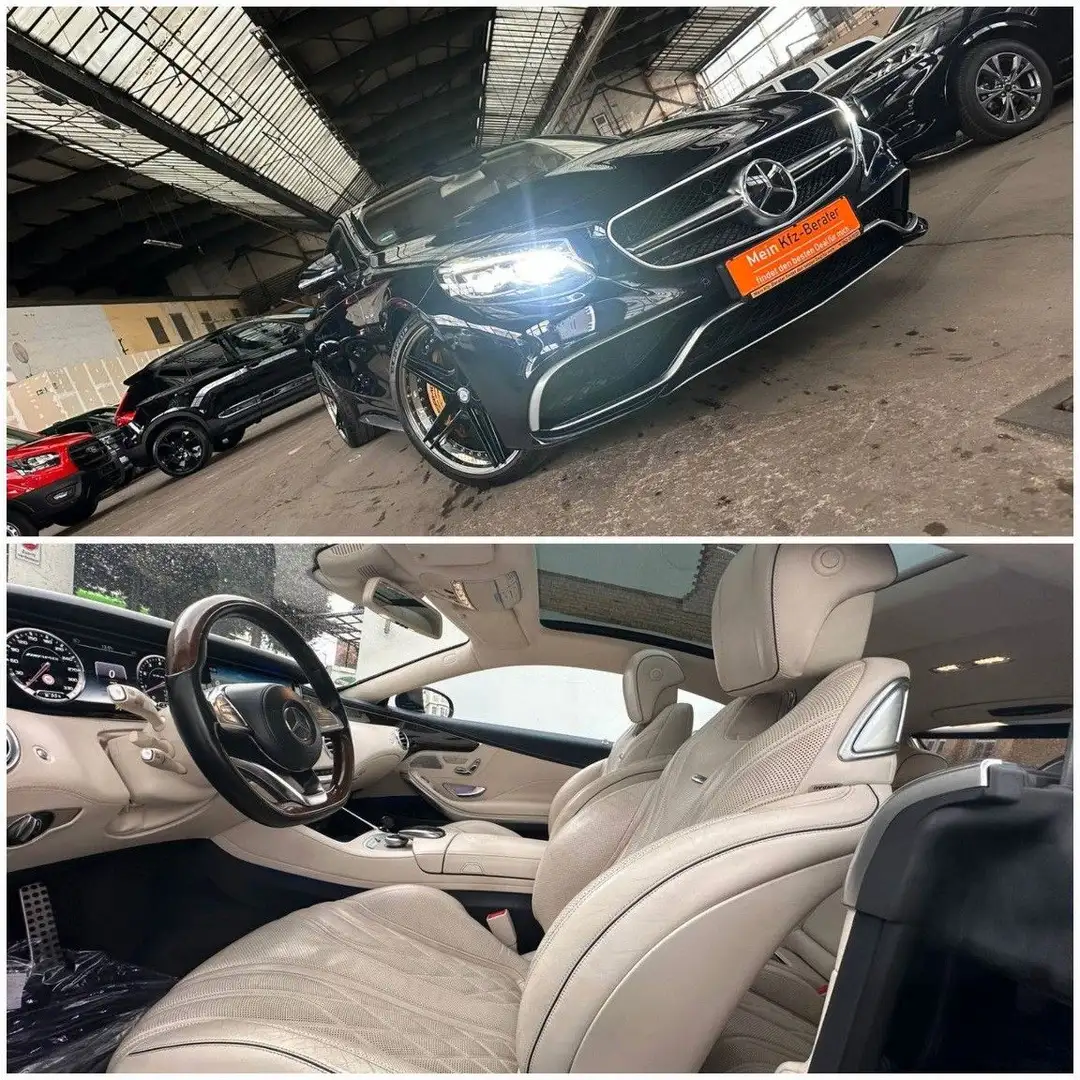 Mercedes-Benz S 63 AMG Beige Pano Memory Servo Beluf TÜV27 Bleu - 1