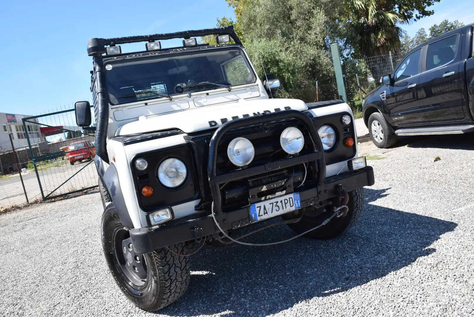 Land Rover Defender 90 SWC 4X4 GANCIO TRAINO 2.5 TD5 AUTOCARRO 3 POSTI Blanc - 2