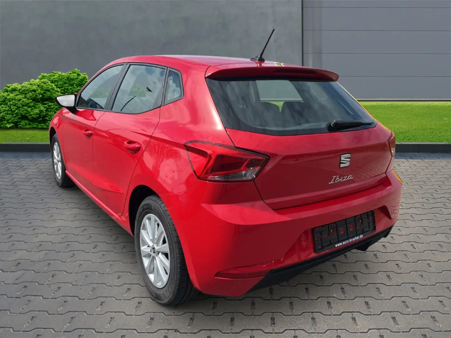SEAT Ibiza Style 1.0 TSI+Alufelgen+Klimaautomatik+el.Fensterh Červená - 2