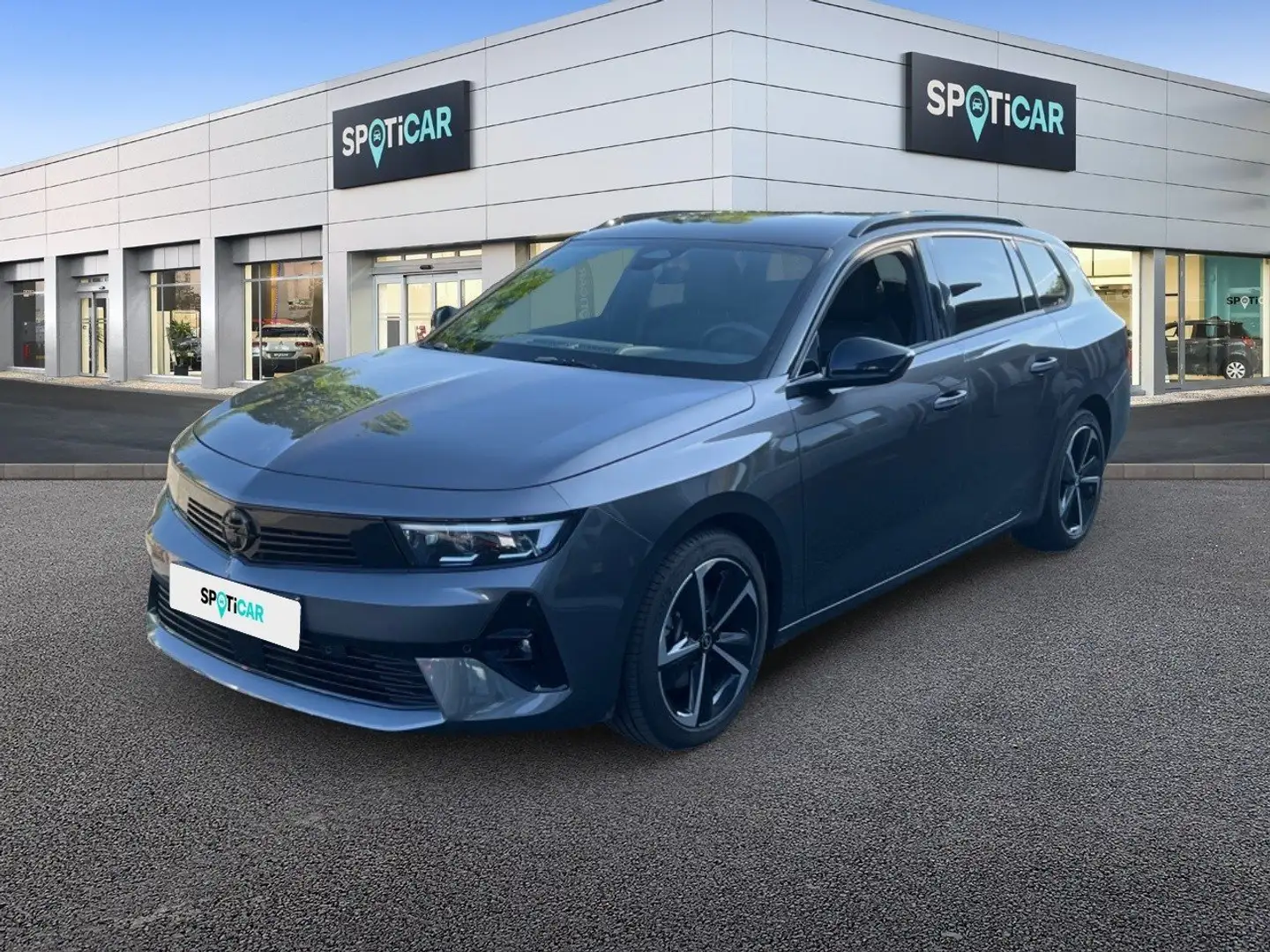 Opel Astra Sports Tourer 1.2 Turbo Automatik GS Sitzheizung Grijs - 1