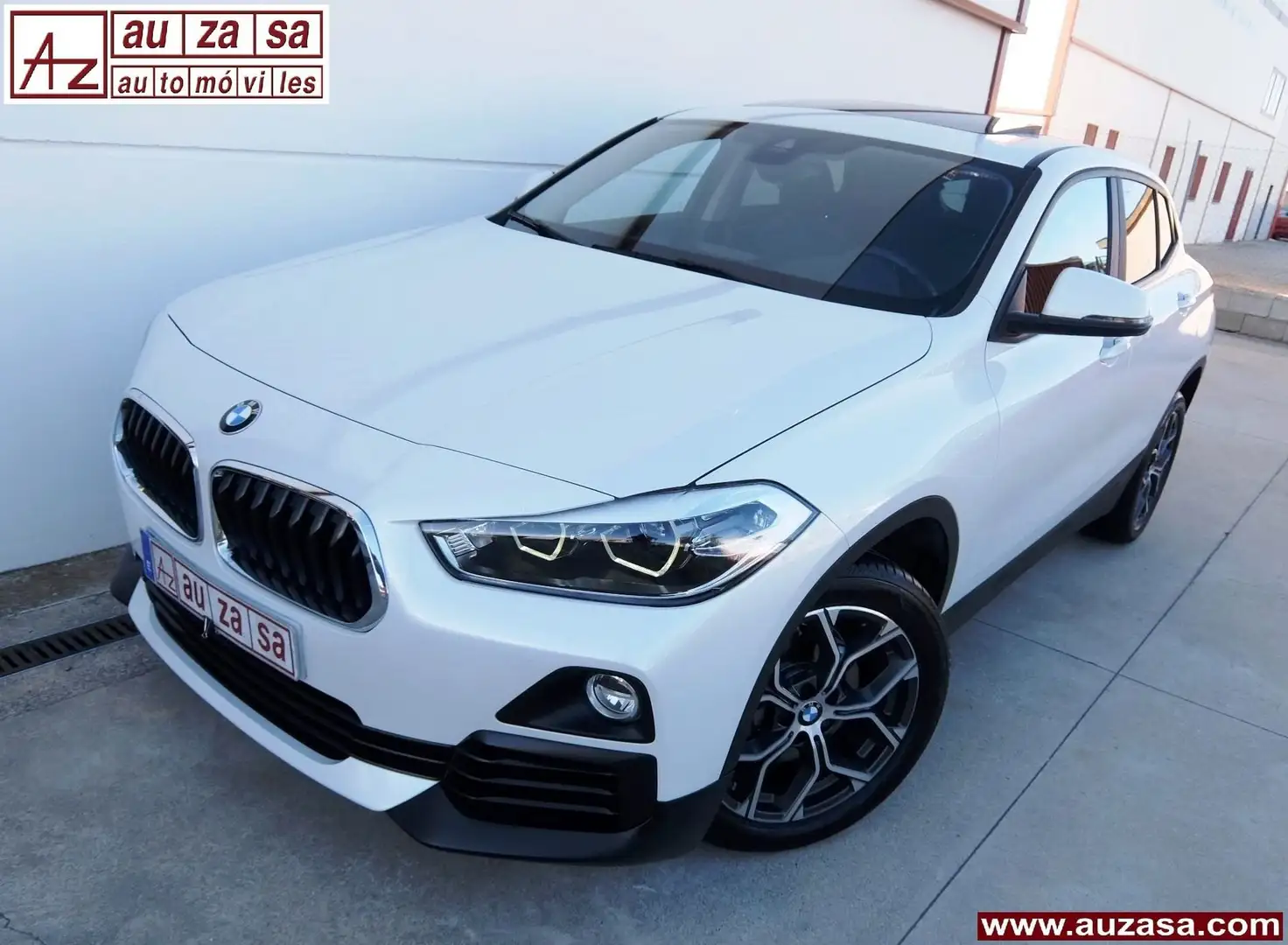 BMW X2 sDrive 18i Blanc - 1