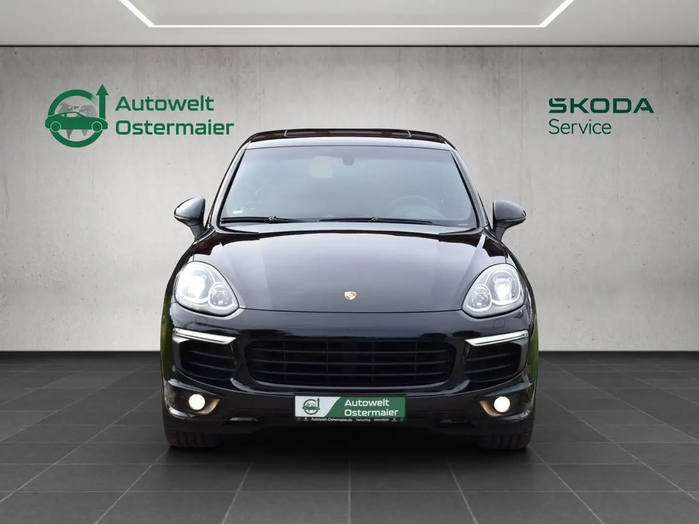 Porsche Cayenne 3.0TDI*AHK*Standheizung*Schiebedach*MwSt Schwarz - 2