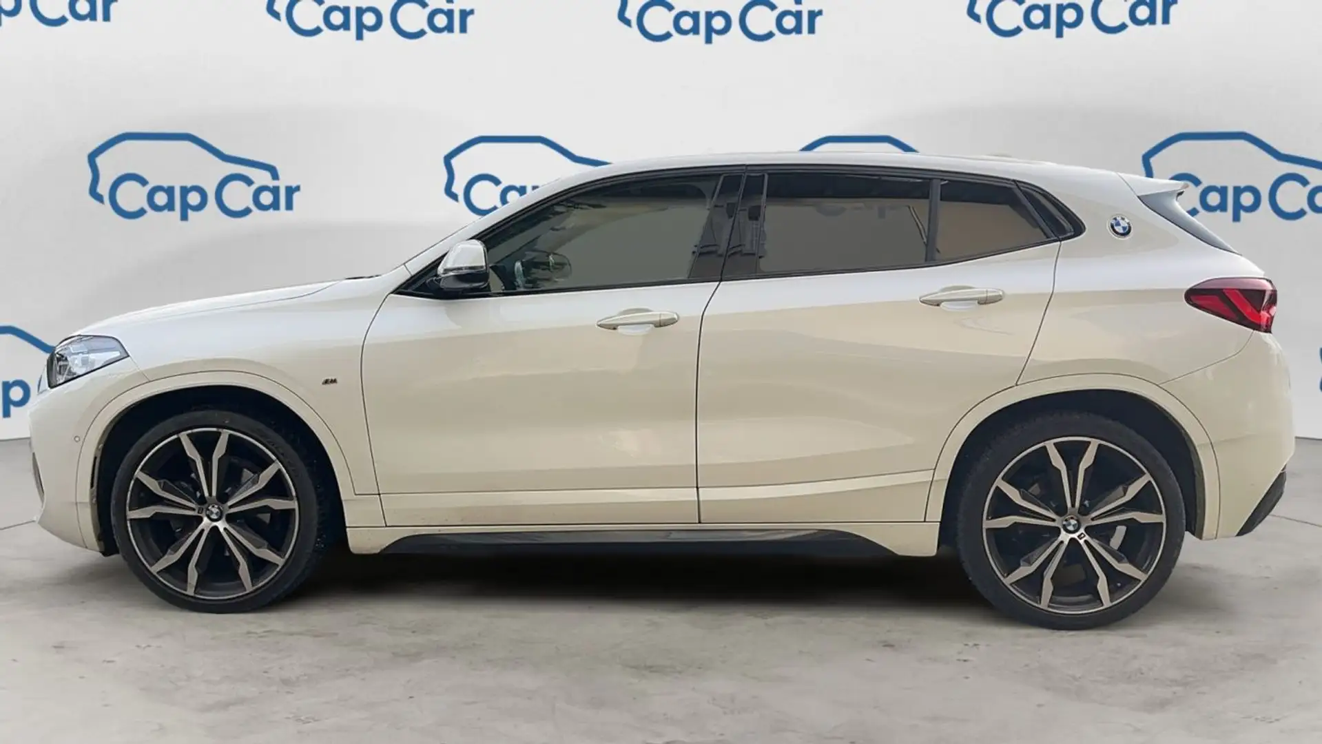 BMW X2 I sDrive 18d 150 BVA M Sport - Automatique Toit ouvrant Blanc - 2