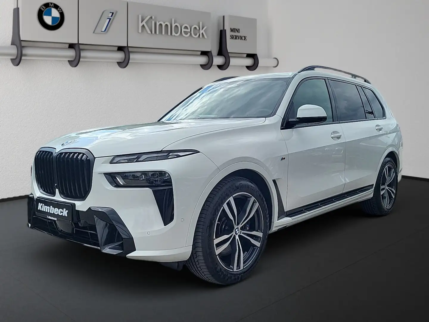 BMW X7 xDrive40d M SPORT 6-Sitzigkeit Standhzg SoftC Weiß - 1